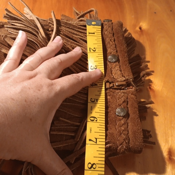 Minnetonka Fringe Brown Women's Boots Size 7 - Picture 5 of 16